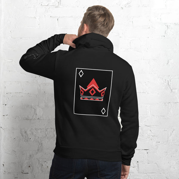 Royalty Diamond Hoodie Unisex Playful Mischief